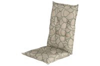 Hartman Tuinkussen 'Pearl' t.b.v. Tuinstoel hoge rug, kleur Groen - thumbnail