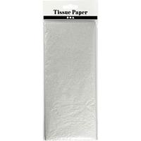 Creativ Company Tissuepapier zilver 6 vellen 14 gr, 50x70cm - thumbnail