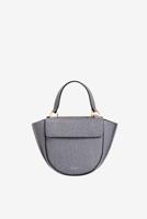 Wandler crossbody Hortensia Piccola 000168-3053 grey lizzard - thumbnail