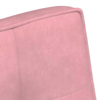 Bankje 110x74x84 cm fluweel roze Bankje 110x74x84 cm fluweel roze