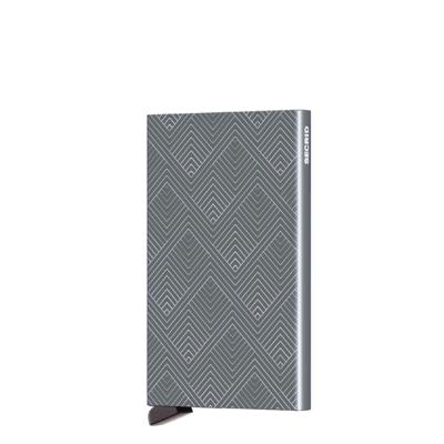Secrid Cardprotector Kaarthouder Laser Structure Titanium