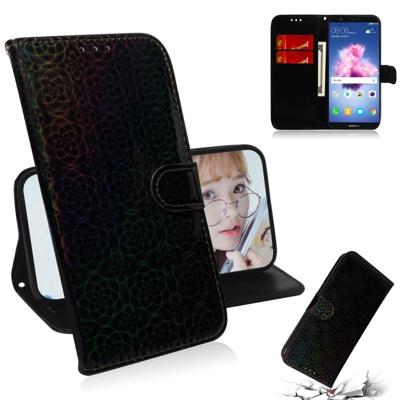 Voor Huawei Y5 2018/Y5 Lite 2018 effen kleur kleurrijke magnetische Buckle horizontale Flip PU lederen draagtas met houder & card slots & portemonnee Voor Huawei Y5 2018/Y5 Lite 2018 effen kleur kleurrijke magnetische Buckle horizontale Flip PU lederen draagtas met houder & card slots & portemonnee