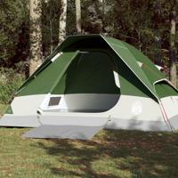 Koepeltent 4-persoons waterdicht groen - thumbnail