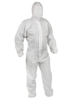 Overall CMT XXL non-woven ritssluiting PP wit 50 stuks