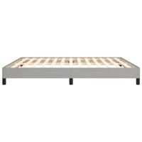Bedframe stof lichtgrijs 160x200 cm - thumbnail