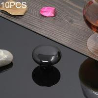 10 PC's 38mm moderne literaire kleur geglazuurde keramische kabinet lade Handle(Black) - thumbnail