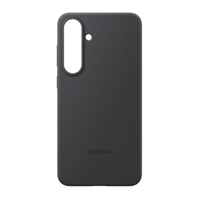 Samsung Galaxy S25 Plus Silicone Case Telefoonhoesje Zwart - thumbnail