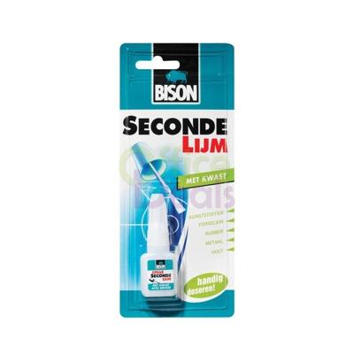 Bison secondelijm met kwast 5 gr