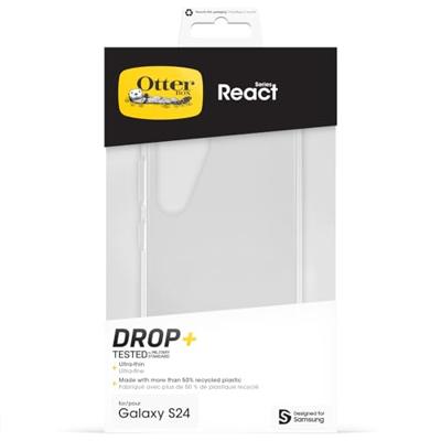 OtterBox React Series Samsung Galaxy S24 5G Clear