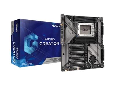 Asrock WRX 80 CREATOR AMD WRX80 Socket sWRX8 Extended ATX