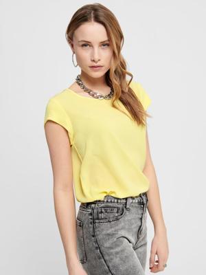 ONLY 15142784 Top Korte mouw Elastaan, Polyester