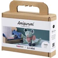 Creativ Company Hobbyset amigurumi, muis, mint, 1 doos - thumbnail