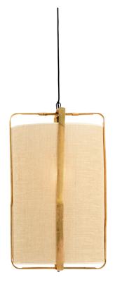 Light & Living Hanglamp 'Sendai' Jute en Bamboe, 37cm, kleur Naturel