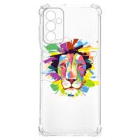 Samsung Galaxy M13 4G | M23 Stevig Bumper Hoesje Lion Color - thumbnail