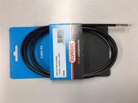 Elvedes gaskabel universeel 1700mm / 2250mm verzinkt zwart (op kaart) - thumbnail