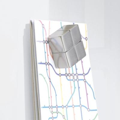 Sigel SI-GL146 Glasmagneetbord Artverum 910x460x15mm Wit - thumbnail