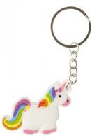 LG-Imports Sleutelhanger eenhoorn regenboog - thumbnail