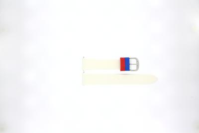 Lacoste horlogeband 2000395 / LC-12-3-14-0080 Rubber Wit 18mm Lacoste horlogeband 2000395 / LC-12-3-14-0080 Rubber Wit 18mm