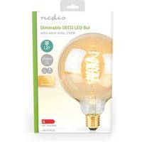 Nedis LED-Filamentlamp E27 | G95 | 3.8 W | 250 lm | 2100 K | 1 stuks - LBE27G95GD LBE27G95GD - thumbnail