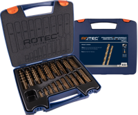 Rotec 170 dlg. Kunststof Cassette Spiraalboren Cobalt 1,0-10,0x0,5 mm - 900.0172K - 900.0172K - thumbnail