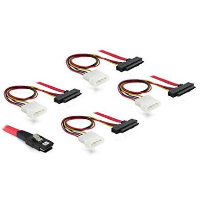 DeLOCK Mini SAS 36-Pin > 4x SAS 29-Pin adapter DeLOCK Mini SAS 36-Pin > 4x SAS 29-Pin adapter