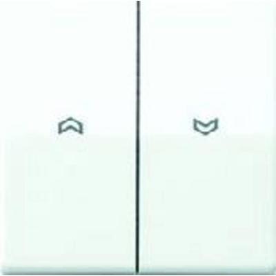 Jung AS500 jaloezie drukknop wit AS591-5PWW