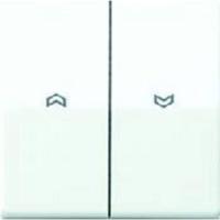 Jung AS500 jaloezie drukknop wit AS591-5PWW - thumbnail