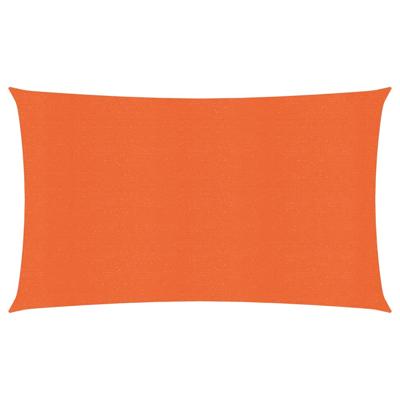 VidaXL Zonnezeil 160 g/m² 2,5x5 m hdpe oranje VidaXL Zonnezeil 160 g/m² 2,5x5 m hdpe oranje