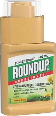 Roundup nc natuurlijk onkruidvrij concentraat 140 ml