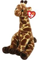 Ty knuffelgiraffe junior 15 cm polyester bruin - thumbnail