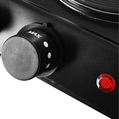 Emerio HP-114482.1 Dubbele Elektrische Kookplaat Zwart