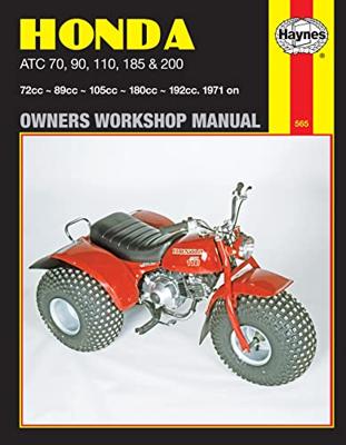 Honda ATVs ATC70, 90, 110, 185 & 200 (71 - 85) 0565