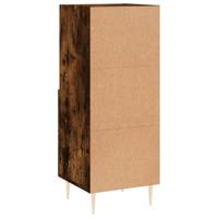 Dressoir 34,5x34x90 cm bewerkt hout gerookt eiken - thumbnail
