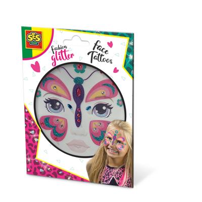 SES Creative Fashion Glitter Gezicht Tattoo Vlinder SES Creative Fashion Glitter Gezicht Tattoo Vlinder