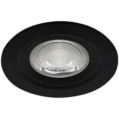 LED Inbouwspot Zwart 7W - Aanpasbare Lichtkleur - Waterdicht (IP54)