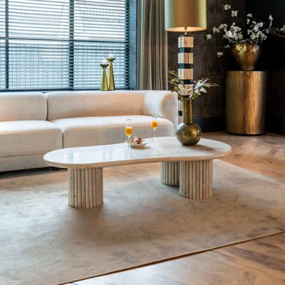 Richmond Organische Salontafel 'La Cantera' 150 x 80cm, travertin