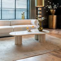 Richmond Organische Salontafel 'La Cantera' 150 x 80cm, travertin - thumbnail