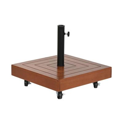 Parasolvoet DKD Home Decor Natuurlijk Zwart Metaal Graniet Beton (48 x 48 x 39 cm)