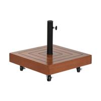 Voet voor Parasol DKD Home Decor Natuurlijk Zwart Metaal Graniet Beton (48 x 48 x 39 cm) - thumbnail