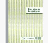 Exacompta leveringen, ft 21 x 18 cm, dupli (50 x 2 vel), tweetalig (NL/FR) - thumbnail