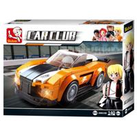 Sluban Sports Car Bobcat bouwstenen set (M38-B0633B) - thumbnail