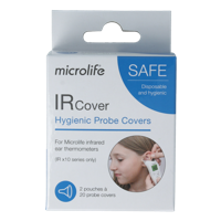 Oorthermometer hoes voor IR210 40 Stuks - thumbnail