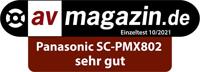 Panasonic SC-PMX802E-K Stereoset Air-play, Bluetooth, CD, DAB+, USB, WiFi, FM, AUX Spotify, Tidal, Deezer, Multiroom ondersteuning 2 x 60 W Zwart - thumbnail