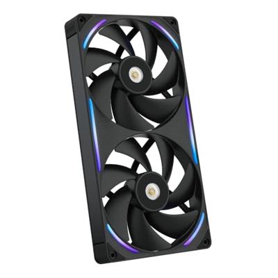 NZXT performance fan f280x rgb case fans (zwart, 2 stuks, 280 x 140 x 30 mm, pwm) NZXT performance fan f280x rgb case fans (zwart, 2 stuks, 280 x 140 x 30 mm, pwm)