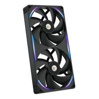 NZXT performance fan f280x rgb case fans (zwart, 2 stuks, 280 x 140 x 30 mm, pwm) - thumbnail