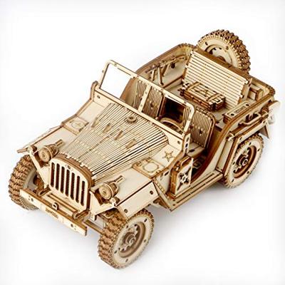 Robotime ROKR 3D houten legerjeep