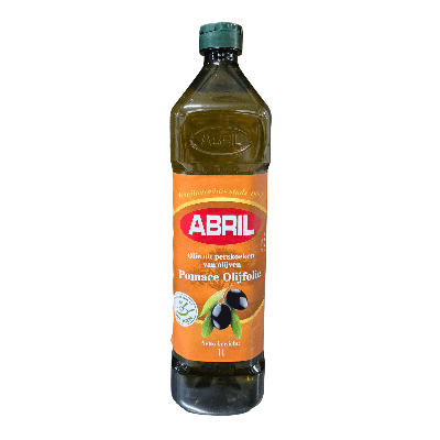 Abril olijfolie pomace (1 liter)