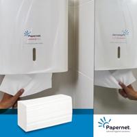 Papernet papieren handdoeken Special, V-vouw, 2-laags, 15 x 266 vellen, wit - thumbnail