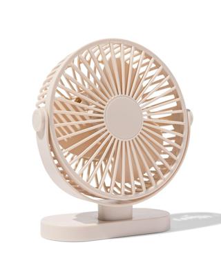 HEMA Bureauventilator ⌀17.5cm beige (beige)
