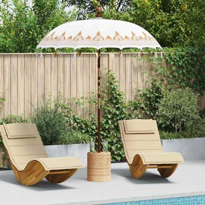Balinese Parasol Crème (180-190) x 260 cm